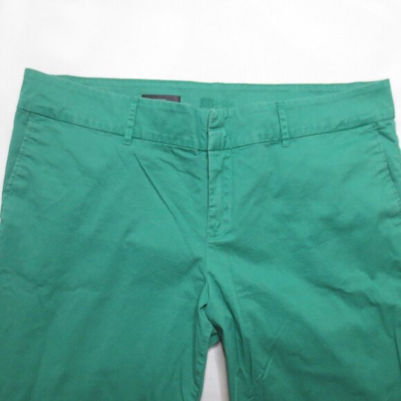 KUT FROM THE KLOTH womens PANTS green CAREER cropped TROUSER holiday SIZE 16 - Picture 3 of 12